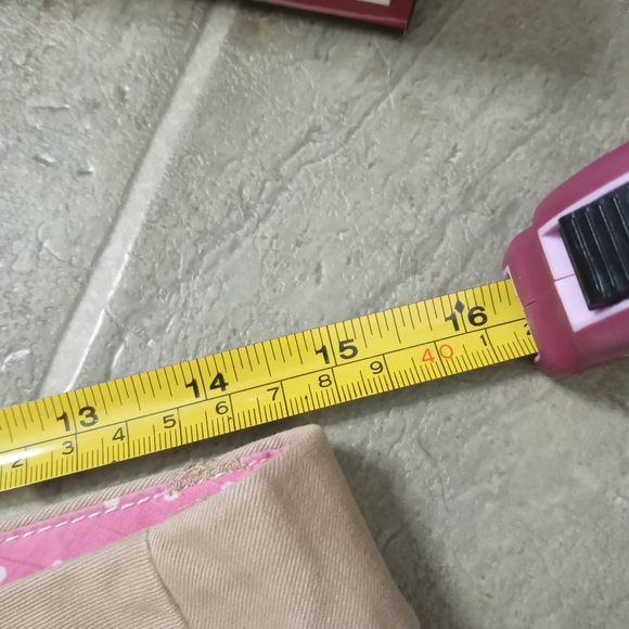 Tan 100% Cotton Merona Shorts Sz 4 - Picture 4 of 5